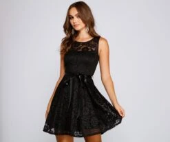 Windsor. Violetta Formal Glitter And Lace Party Dress | Shop Top Deals