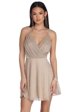 Windsor. Zoey Formal Lurex Party Dress | Shop Top Deals