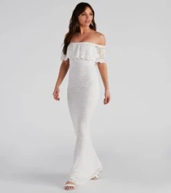 Windsor. Kourtney Formal Lace Mermaid Dress | Shop Top Deals