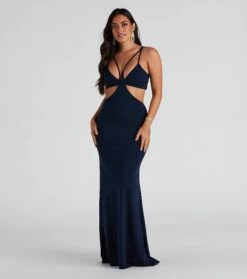 Windsor. Annah Formal Crepe Long Dress | Shop Top Deals
