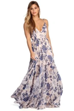 Windsor. Zara Formal Rose Chiffon Dress | Shop Top Deals