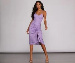 Windsor. Let Slip Ruched Maxi Dress | Shop Top Deals