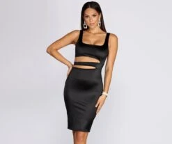 Windsor. Cut Out The Drama Midi Dress | Shop Top Deals