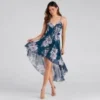Windsor. Sugar And Spice Floral High-Low Dress | Shop Top Deals