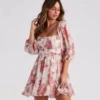 Windsor. Sunday Girl Floral Chiffon Skater Dress | Shop Top Deals