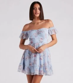 Windsor. Easy Breezy In Floral Chiffon Dress | Shop Top Deals