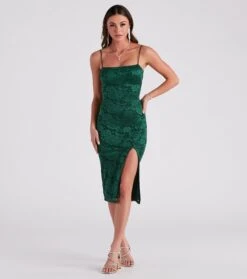 Windsor. Date Night Approved Floral Lace Midi Dress | Shop Top Deals