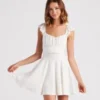 Windsor. Made You Flirt Lace Skater Dress | Shop Top Deals