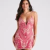 Windsor. Sultry Radiance Sequin Bodycon Mini Dress | Shop Top Deals