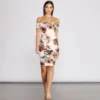 Windsor. Painted In Florals Midi Dress | Shop Top Deals