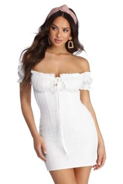 Windsor. Sweet And Smocked Mini Dress | Shop Top Deals