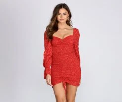 Windsor. Floral Flair Smocked Mini Dress | Shop Top Deals