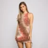 Windsor. Drawn To Tie Dye Ruched Mini Dress | Shop Top Deals