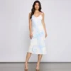 Windsor. Splash Of Style Tie Dye Midi Dress | Shop Top Deals