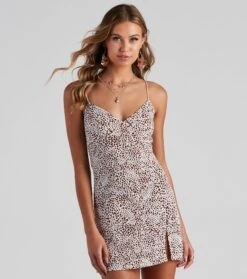 Windsor. Ahead Of The Pack V-Neck Mini Dress | Shop Top Deals