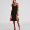 Windsor. Minimalistic Sultry Midi Dress | Shop Top Deals