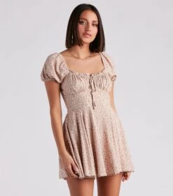 Windsor. Cute Charm Ditsy Floral Skater Dress | Shop Top Deals