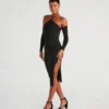Windsor. Alluring Trendsetter Halter Midi Dress | Shop Top Deals