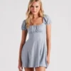 Windsor. Cute Factor Eyelet Lace Skater Dress | Shop Top Deals