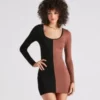 Windsor. Seasonal Surprise Color Block Dress | Shop Top Deals