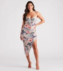 Windsor. Dream Escape Tropical Midi Dress | Shop Top Deals