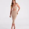 Windsor. Sultry Mood Cutout Bodycon Midi Dress | Shop Top Deals