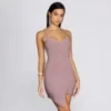 Windsor. Glitter Wrap Knit Mini Dress | Shop Top Deals