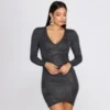 Windsor. That Glam Life Glitter Wrap Dress | Shop Top Deals