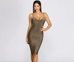 Windsor. Glitter Fab Midi Dress | Shop Top Deals