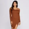 Windsor. Stylishly Snapped Sweater Dress | Shop Top Deals -HANA Luxury Wear Shop 06005 0170 1 247x207 1