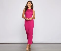 Windsor. Button Up In Style Midi Dress | Shop Top Deals