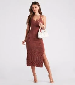 Windsor. Beachy Vibes Maxi Sweater Dress | Shop Top Deals