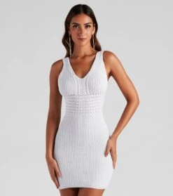 Windsor. Getaway Vibes Mini Sweater Dress | Shop Top Deals