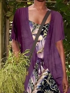 Women's Dress Set Two Piece Dress A Line Dress Long Dress Maxi Dress Blue Purple Short Sleeve Floral Ruched Summer Spring Crew Neck Elegant 2023 S M L XL XXL 3XL 4XL 5XL -HANA Luxury Wear Shop brztac1672367073975