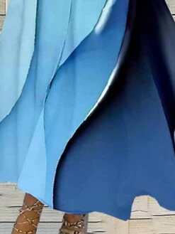 Women's Two Piece Dress Set Casual Dress Print Dress Outdoor Daily Fashion Modern Button Pocket Long Dress Maxi Dress Crew Neck Half Sleeve Ombre Marble Print Regular Fit Blue Summer Spring S M L XL -HANA Luxury Wear Shop btrfbp1684295871872