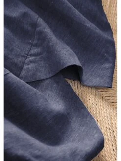 Women's Casual Dress Cotton Linen Dress Swing Dress Midi Dress Cotton Blend Basic Casual Outdoor Daily V Neck Ruffle Patchwork Half Sleeve Summer Spring 2023 Loose Fit Light Blue Pink Blue Plain S M -HANA Luxury Wear Shop cqdkyo1693308403388