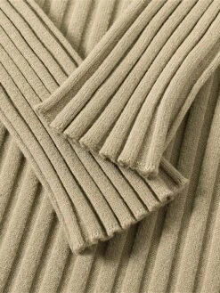 Women's Sweater Dress Jumper Dress Winter Dress Midi Dress Warm Plain Outdoor Daily Vacation Going Out Turtleneck Long Sleeve 2023 Loose Fit Black Brown Khaki One Size -HANA Luxury Wear Shop cztotd1697711605814