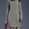 Women's Sweater Dress Jumper Dress Winter Dress Mini Dress Warm Plain Outdoor Daily Holiday Vacation Turtleneck Long Sleeve 2023 Loose Fit White Wine Blue M L XL XXL 3XL 1 Women's Sweater Dress Jumper Dress Winter Dress Mini Dress Warm Plain Outdoor Daily Holiday Vacation Turtleneck Long Sleeve 2023 Loose Fit White Wine Blue M L XL XXL 3XL -HANA Luxury Wear Shop dcrnpl1697711243948