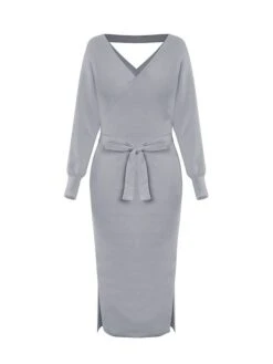 Women‘s Christmas Sweater Dress Jumper Dress Winter Dress Fashion Outdoor Christmas Street Daily V Neck Long Sleeve Lace Up Split 2023 Slim Black Red Fuchsia S M L XL 40 Women‘s Christmas Sweater Dress Jumper Dress Winter Dress Fashion Outdoor Christmas Street Daily V Neck Long Sleeve Lace Up Split 2023 Slim Black Red Fuchsia S M L XL -HANA Luxury Wear Shop egbzxy1694088674595