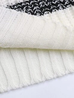 Women's Sweater Dress Winter Dress Jumper Dress Mini Dress Patchwork Ribbed Daily Date Going Out Fashion Basic Turtleneck Long Sleeve 2023 Loose Fit Gray Color S M L Size -HANA Luxury Wear Shop fylypt1695032167726