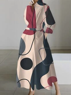 Women's Shirt Dress Casual Dress Swing Dress Maxi Long Dress Outdoor Office Daily Polyester Fashion Modern Shirt Collar Button Pocket Long Sleeve Fall Winter 2023 Loose Fit White Brown Khaki 8 Women's Shirt Dress Casual Dress Swing Dress Maxi Long Dress Outdoor Office Daily Polyester Fashion Modern Shirt Collar Button Pocket Long Sleeve Fall Winter 2023 Loose Fit White Brown Khaki -HANA Luxury Wear Shop ljcqen1693302746062