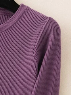 Women's Sweater Dress Jumper Dress Casual Dress Midi Dress Active Plain Outdoor Casual Holiday Vacation Crew Neck Long Sleeve Ruched 2023 Loose Fit Black Red Blue One Size -HANA Luxury Wear Shop lylwbx1697537722896