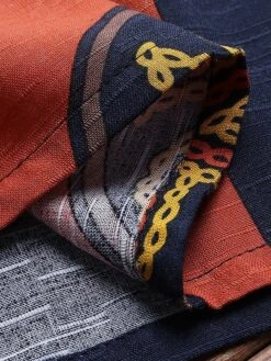 Women's Two Piece Dress Set Casual Dress Print Dress Daily Going Out Basic Ethnic Ruched Patchwork Midi Dress Crew Neck Long Sleeve Graphic Tribal Loose Fit Yellow Blue Fuchsia Summer Spring M L XL -HANA Luxury Wear Shop nkuzce1677121576006