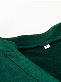 Women‘s Christmas Sweater Dress Jumper Dress Winter Dress Basic Christmas Street Daily Weekend V Neck Long Sleeve Lace Up Button 2023 Regular Fit Black Red Blue S M L XL -HANA Luxury Wear Shop ogdtfo1692340857089