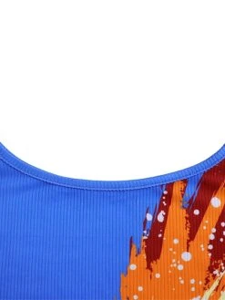 Women's Two Piece Dress Set Casual Dress Skirt Set Outdoor Vacation Streetwear Casual Pleated Print Midi Dress Crew Neck Short Sleeve Butterfly Slim Blue Summer Spring S M L XL XXL -HANA Luxury Wear Shop ossxyu1685013588533