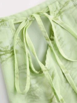 Women's Two Piece Dress Set Casual Dress Skirt Set Outdoor Daily Fashion Streetwear Print Long Dress Maxi Dress V Neck Long Sleeve Floral Slim Pink Green Fall S M L -HANA Luxury Wear Shop qyctwi1693278433774