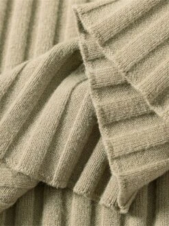 Women's Sweater Dress Jumper Dress Winter Dress Midi Dress Warm Plain Outdoor Daily Vacation Going Out Turtleneck Long Sleeve 2023 Loose Fit Black Brown Khaki One Size -HANA Luxury Wear Shop rvezcy1697711607209