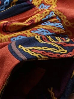 Women's Two Piece Dress Set Casual Dress Print Dress Daily Going Out Basic Ethnic Ruched Patchwork Midi Dress Crew Neck Long Sleeve Graphic Tribal Loose Fit Yellow Blue Fuchsia Summer Spring M L XL -HANA Luxury Wear Shop sbaugb1677121573418