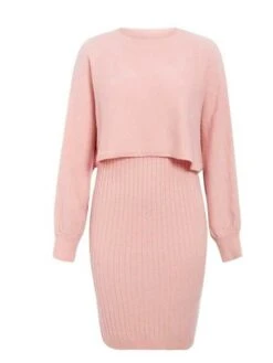 Women's Two Piece Dress Set Casual Dress Skirt Set Daily Going Out Fashion Streetwear Print Mini Dress Crew Neck Long Sleeve Plain Regular Fit Black Yellow Light Green Fall Winter M -HANA Luxury Wear Shop tglokv1693295680097