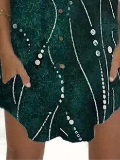 Women's Shirt Dress Casual Dress Shift Dress Mini Dress Outdoor Daily Vacation Polyester Fashion Casual Stand Collar Button Pocket Long Sleeve Summer Spring Fall 2023 Regular Fit ArmyGreen Green -HANA Luxury Wear Shop tiyack1677234704400